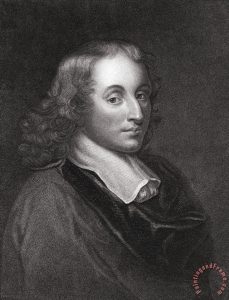 Blaise Pascal (1623-1662) Painting; Blaise Pascal (1623-1662) Art Print for sale